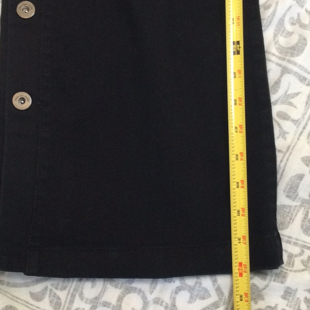 Peace Love World black denim button leg flared jeans. Nice nearly new - Picture 13 of 16